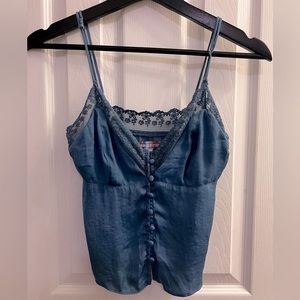 Urban Outfitters ‘Dinner & Drinks’ Lace Button Cami - Size S